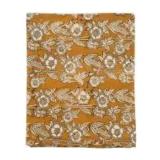 Marigold Block Print Tablecloth
